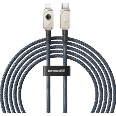 Baseus Кабел за данни Baseus Unbreakable, Type-C - Lightning, 20W, 1.0m, Black - 40437 (DE-40437)