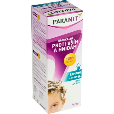 Paranit Šampon proti vším a hnidám + hřeben 200 ml – Zboží Dáma