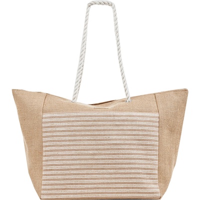 Verde dámská plážová taška 14-0336 beige