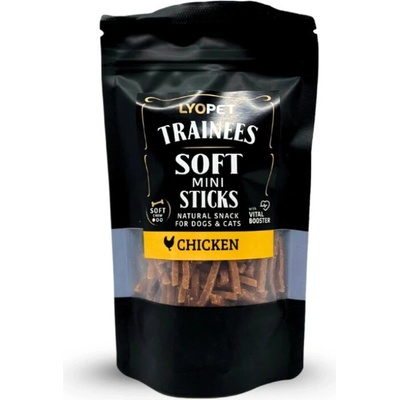 LYOPET Trainees Snack Soft Mini Sticks Chicken 100 g
