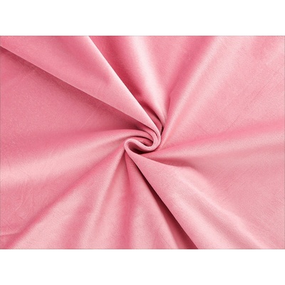 Samet / velvet hladký šíře 280 cm Varianta: 10 (245 g/m²) starorůžová, Balení: 1 m
