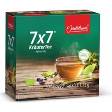 JENTSCHURA KräuterTee bylinný čaj BIO porcovaný 50 x 1,75 g