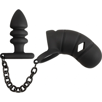 Black Velvets Cock cage with