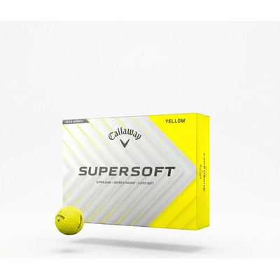 Callaway Supersoft žluté 12 ks – Hledejceny.cz