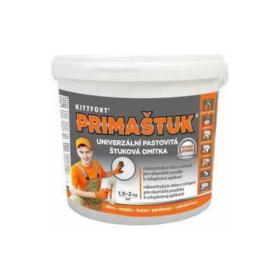 KITTFORT PRIMAŠTUK® Univerzálna štuková omietka 2 kg