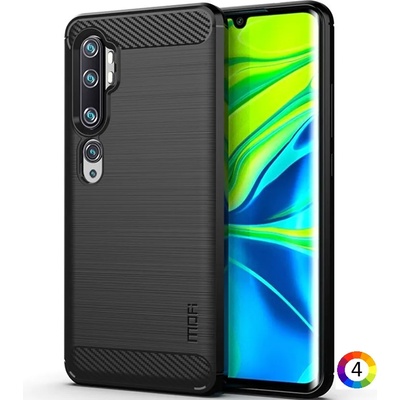Xiaomi Mi CC9 Pro / Note 10 / Note 10 Pro Удароустойчив MOFI Carbon Fiber Калъф и Протектор