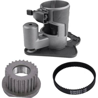 Odsazená základna + řemenice + ozubené kolo pro multifunkční frézku XTLINE XT106400