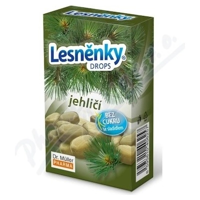 Dr.Müller lesněnky drops jehličí bez cukru 38 g