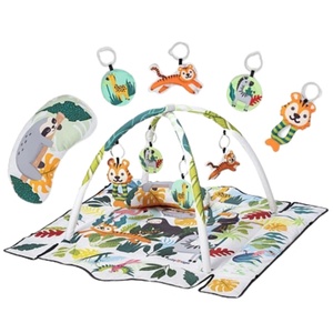 KinderKraft Бебешка активна гимнастика KinderKraft - Tropicana, Baby Tiger (KPEDUM00MUL0000)