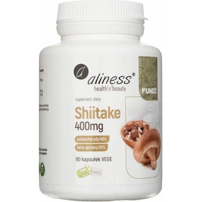 Aliness Shiitake 400 mg 90 rastlinných kapsúl