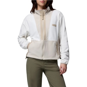 Columbia Дамско поларено яке Columbia Women's Backbowl II Full Zip Fleece Fleece jacket - Sea Salt / Dark Stone / Ancient Fossil - размер XS (105-6132-1011)