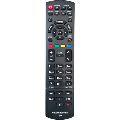 съвместим Panasonic n2qayb000830 - заместител дистанционно управление (n2qayb000830)