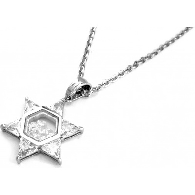 Steel Jewelry Náhrdelník hvězda NH160407