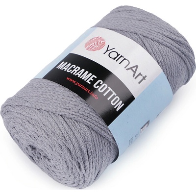 Pletací příze Macrame Cotton 250 g Varianta: 42 (774) šedá holubí, Balení: 1 ks 44265/89686/214040
