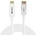 Sandberg Кабел Sandberg SNB-509-16, от DisplayPort(м) към HDMI(м), 4K@60Hz, 2m, бял (SNB-509-16)