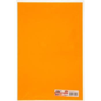 Top Office Самозалепваща хартия, 20 x 30 cm, оранжева, 10 ли (1535140020)