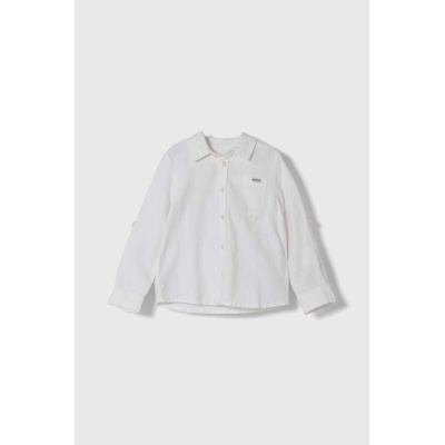 Guess Детска риза с лен Guess в бяло (N4GH00.WG5G0.PPYH)