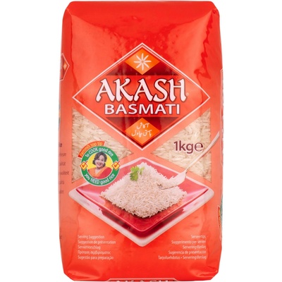 Akash Basmati Rýžě 1 kg – Zboží Dáma