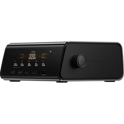 EcoFlow RAPID Pro Stolová nabíjačka (320W, 5 portov, GaN) EF-STATION320W-EU
