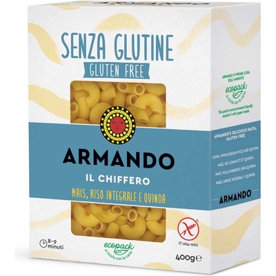 ARMANDO Паста лакти 400 г, без глутен, armando (arm8005709209510)