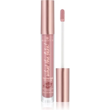 essence WHAT THE FAKE! блясък за устни за по-голям обем цвят oh my nude! 4, 2ml