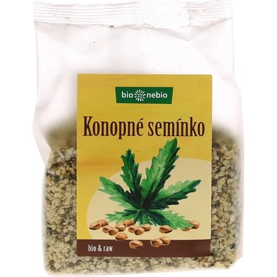 Bio Nebio Semínko konopné loupané BIO 200 g