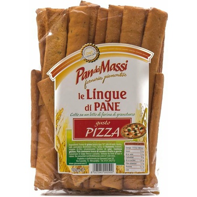 Pan dei Massi talianske chrumkavé tyčinky s príchuťou pizze 180 g
