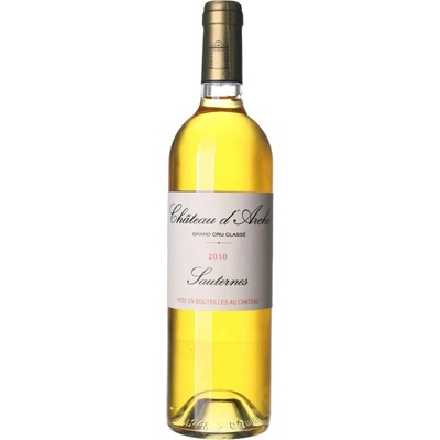 Château D'Arche Sauternes Grand Cru sladké bílé 2010 14% 0,75 l (holá láhev)