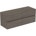 Ideal Standard Finesse - Шкафче за умивалник, 140x51x56 см, 4 чекмеджета, Dark Elm E3441UR (E3441UR)