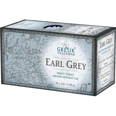 Grešík Earl Grey černý porcovaný čaj 40 g