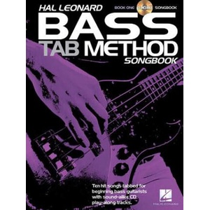Hal Leonard Bass Tab Method Songbook 1 - book/CD Set (ISBN: 9781480345874)