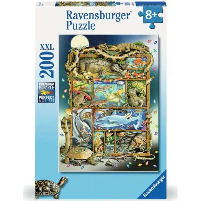 Ravensburger - Puzzle Fish and Reptile Menagerie XXL - 200 piese