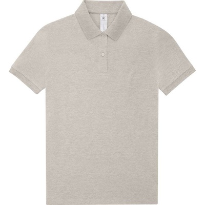 B&C My Polo 210 /women Dámske piqué polo sivá heather fog