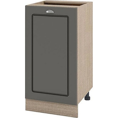 ИРИМ Долен кухненски шкаф Сити МФ-Цимент мат-06-28 45 см