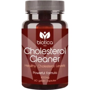 Biotica Cholesterol Cleaner | Healthy Cholesterol Levels (Powerful Formula) [60 капсули]