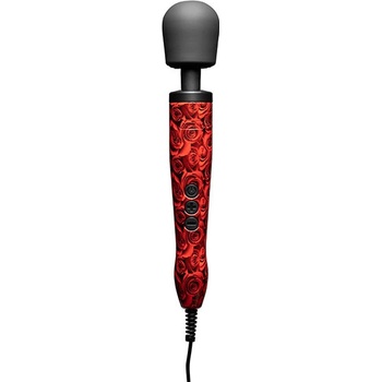 Doxy Wand Massager Rose Pattern