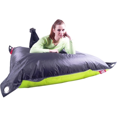 BeanBag 189x140 duo limet dark gray