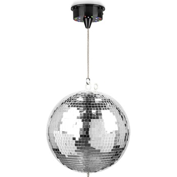 Tronios Светлинен ефект диско топка 30см с моторче mb30ml