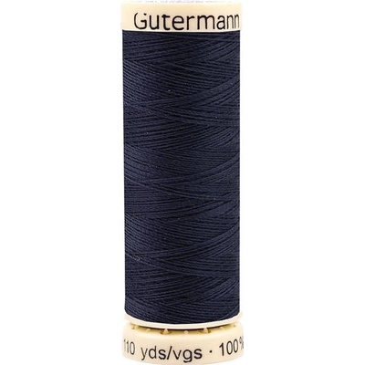 Polyesterové nitě návin 100 m Gütermann univerzální, střední, 537 Medieval Blue
