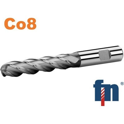 Fréza 4bř. kopírovací 6x24 mm , dlouhá HSSCo8 531718.060