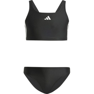 Adidas Детски комплект бикини adidas Kid's 3 Stripes Bold Bikini Bikini - Black / White - размер 116 (EU) (750-1879-0111)