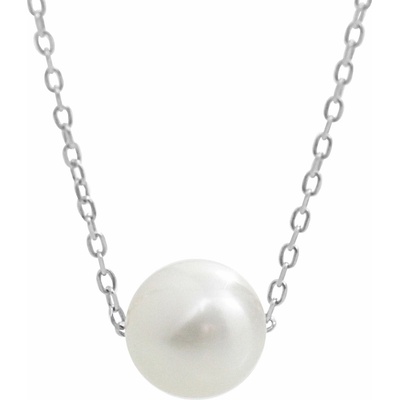 JSB Bijoux Samostatná riečna perla s priemerom 8 mm White 92300542wh (Ag 925/1000, 2 g)