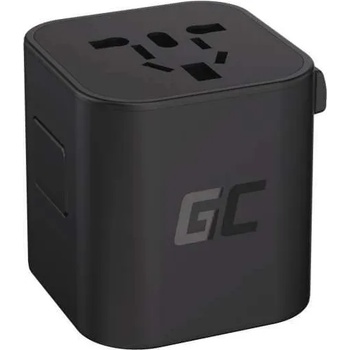 Green Cell TripCharge Universal Adapter - адаптер за ел. мрежа и преходници за цял свят в едно устройство