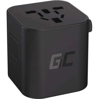 Green Cell TripCharge Universal Adapter - адаптер за ел. мрежа и преходници за цял свят в едно устройство
