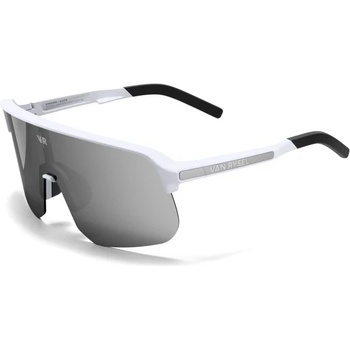 VAN RYSEL Очила за колоездене Van rysel Kware S3 Cycling glasses - White / Smoke - размер One Size (205-7107-0411)