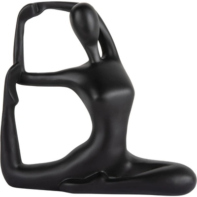 PT LIVING Статуя от полиресин (височина 19 cm) Yoga Bow - PT LIVING (PT4358BK)