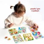 CzuCzu Puzzle Mouse and Friends - Puzzle and memory 2+ ZA5663