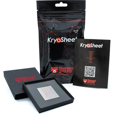 Thermal Grizzly Термален лист Grizzly KryoSheet 29 x 25 mm TG-KS-29-25 (TG-KS-29-25)