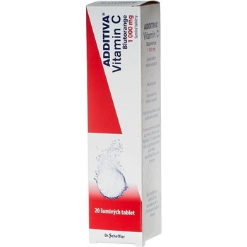 ADDITIVA VITAMIN C BLUTORANGE POR 1000MG TBL EFF 20