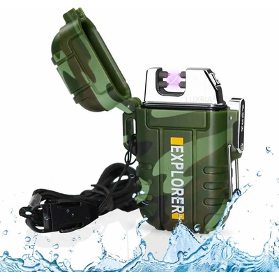 Luxria Plasma Explorer III Odolný a vodotesný plazmový IP68 Maskáčová zelená